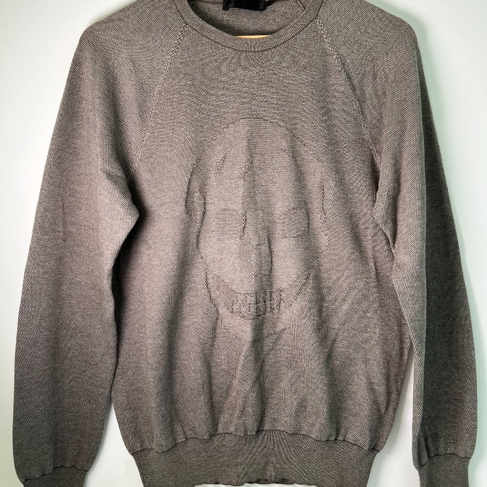 Alexander McQueen sweater with skull detail